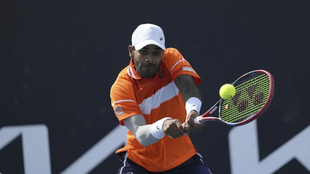 sumit 2 Sumit Nagal: The Indian Tennis Star Aiming for Constant Improvement at the Australian Open 2025