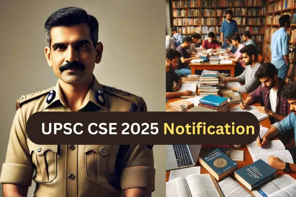 upsc 1 UPSC CSE 2025 Notification: Everything You Need to Know