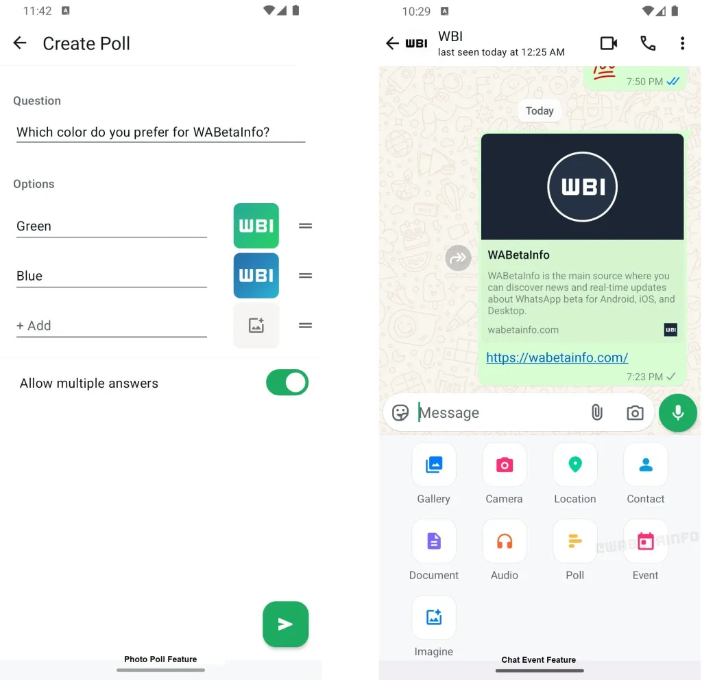 wa features 2048x1982 1 WhatsApp’s Upcoming Features: Photo Polls and Chat Events