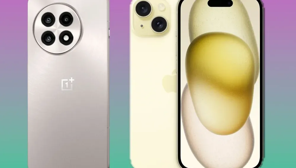OnePlus 13R vs. iPhone 15
