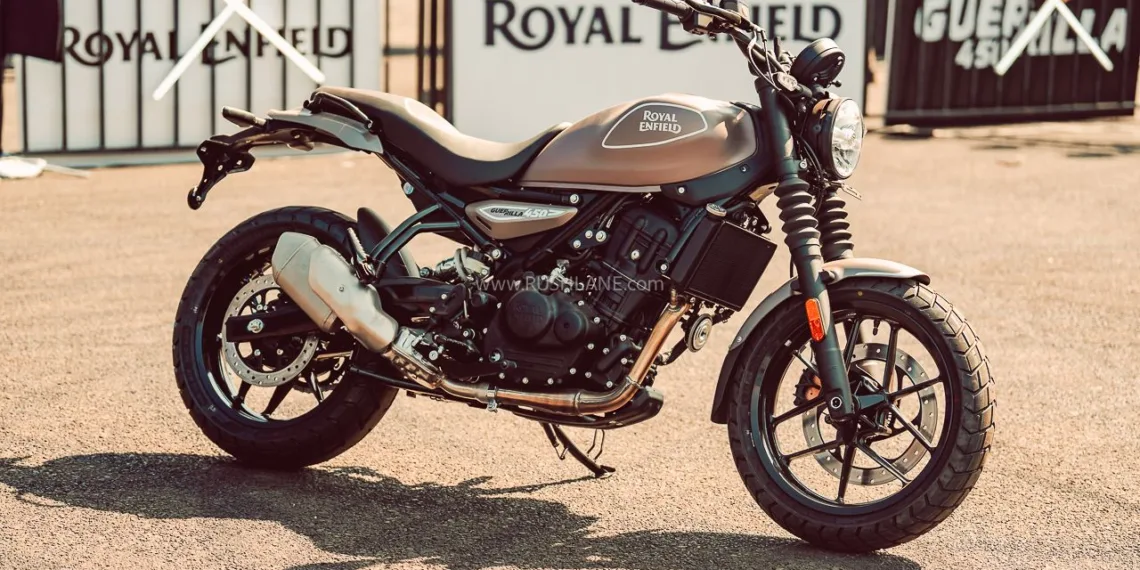 Royal Enfield Guerrilla 450 Peix Bronze Launched: Price, Features & More!
