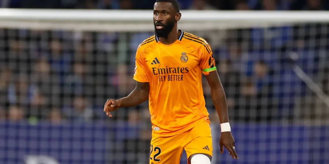 Real Madrid Defender Antonio Rudiger Set for A 2 Week Injury Layoff After Hamstring Blow