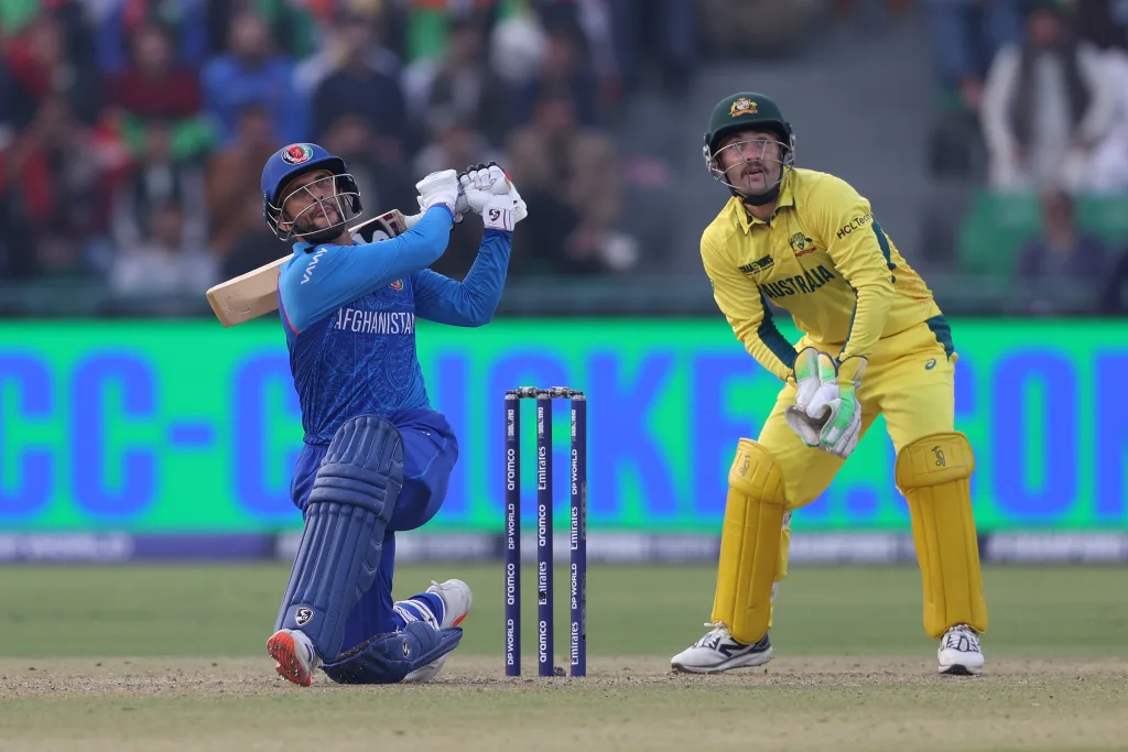 Azmatullah Omarzai 3 Champions Trophy 2025: Australia Secure Semi-final Berth As Rain Halts Head's Fireworks