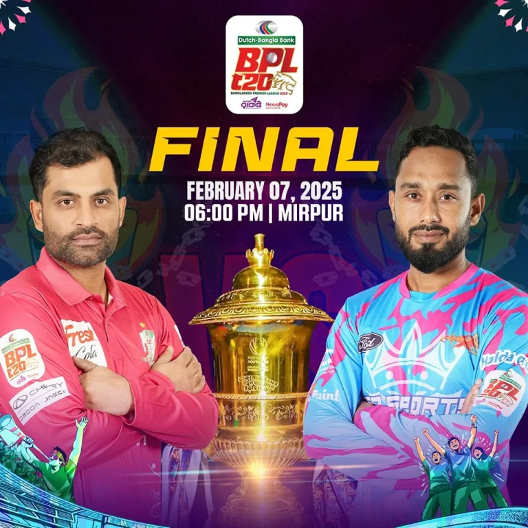 BPL 2025 Final Today: Chittagong Kings vs Fortune Barishal – All You Need to Know