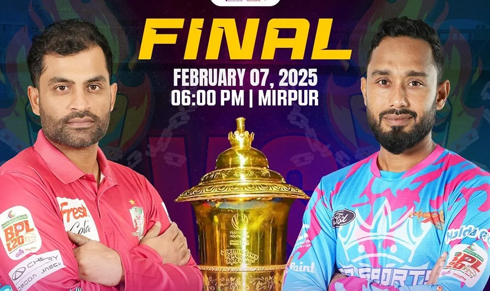 BPL 2025 Final Today: Chittagong Kings vs Fortune Barishal – All You Need to Know