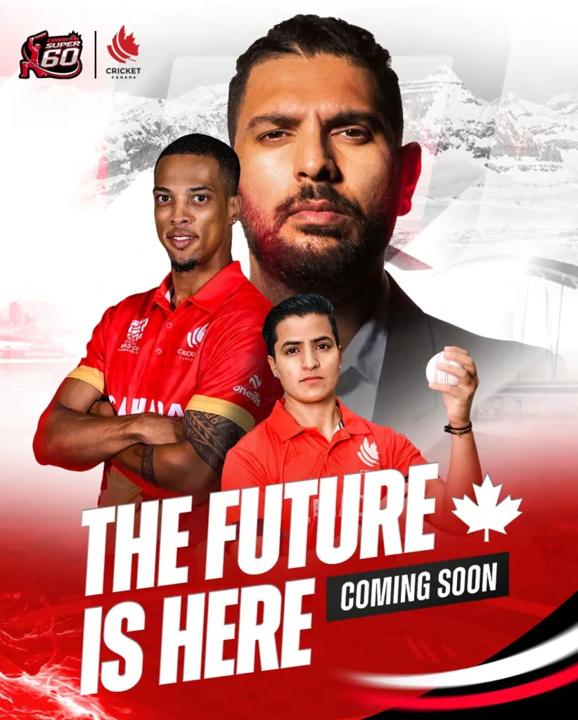 Canada Super 60 Yuvraj Singh Set to Launch Canada Super 60: A T10 League Revolution