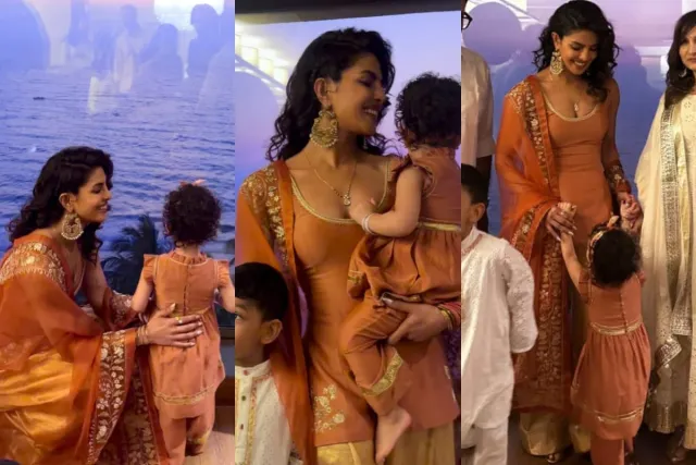 Chopra Siddharth Chopra Wedding: A Dance to Remember! Priyanka Chopra Joins in the Fun, Twins with Malti in New Pics & Videos!