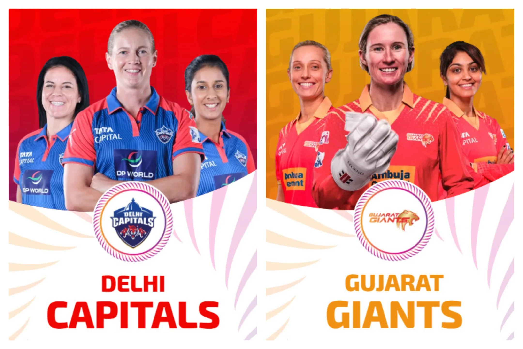 Delhi Capitals Women vs Gujarat Giants Women
