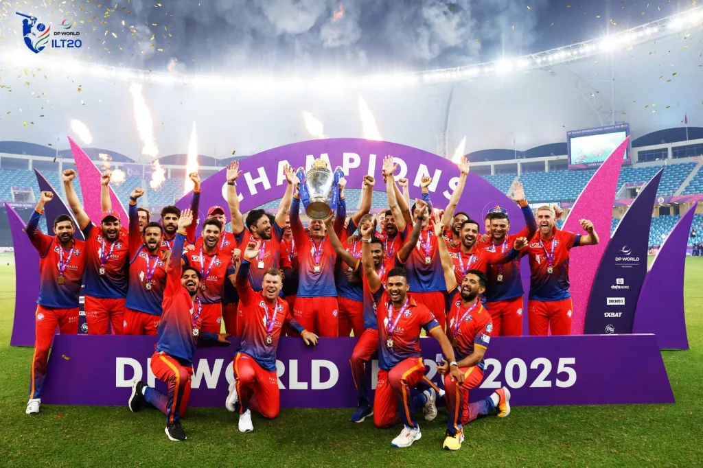 Dubai Capitals Dubai Capitals Seize Maiden ILT20 Title in a Thrilling Chase As Powell and Raza Orchestrate Memorable Victory