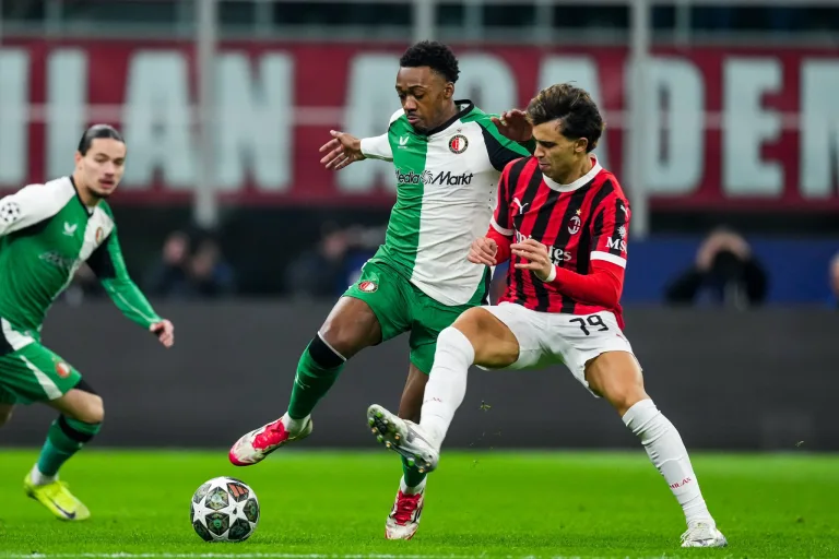 UEFA Champions League 2024/25: Feyenoord Stun AC Milan to Secure Last 16 Spot with Dramatic Draw
