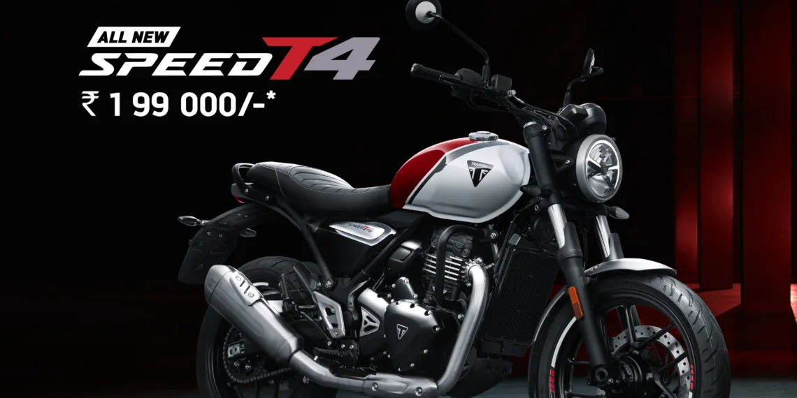 Triumph Speed T4 Motorcycle Gets 4 New Colors: All We Know