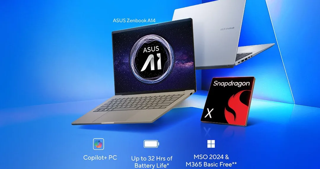 Snapdragon X powered Zenbook A14 & Vivobook 16 Launched: Exclusive Pre-Order Offers