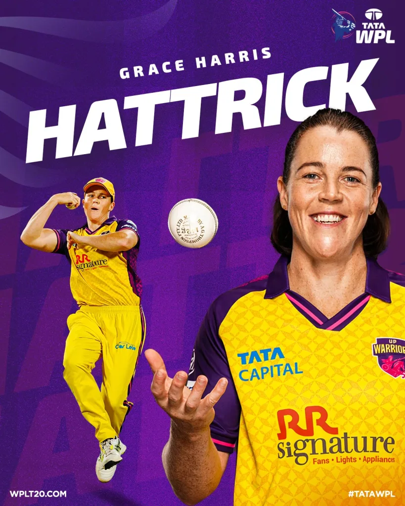 Grace Harris WPL 2025: Henry's Blitz, Harris and Goud's Stellar Spells Propel Warriorz to First Win