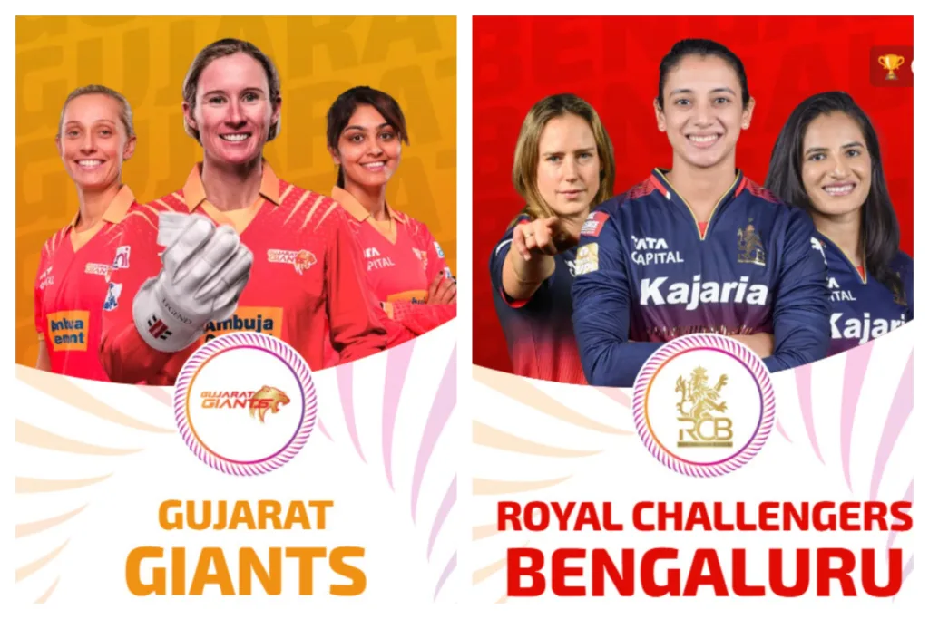 WPL 2025: Gujarat Giants vs Royal Challengers Bengaluru Preview - Defending Champions Mandhana's RCB Face Gardner's Giants in WPL Opener