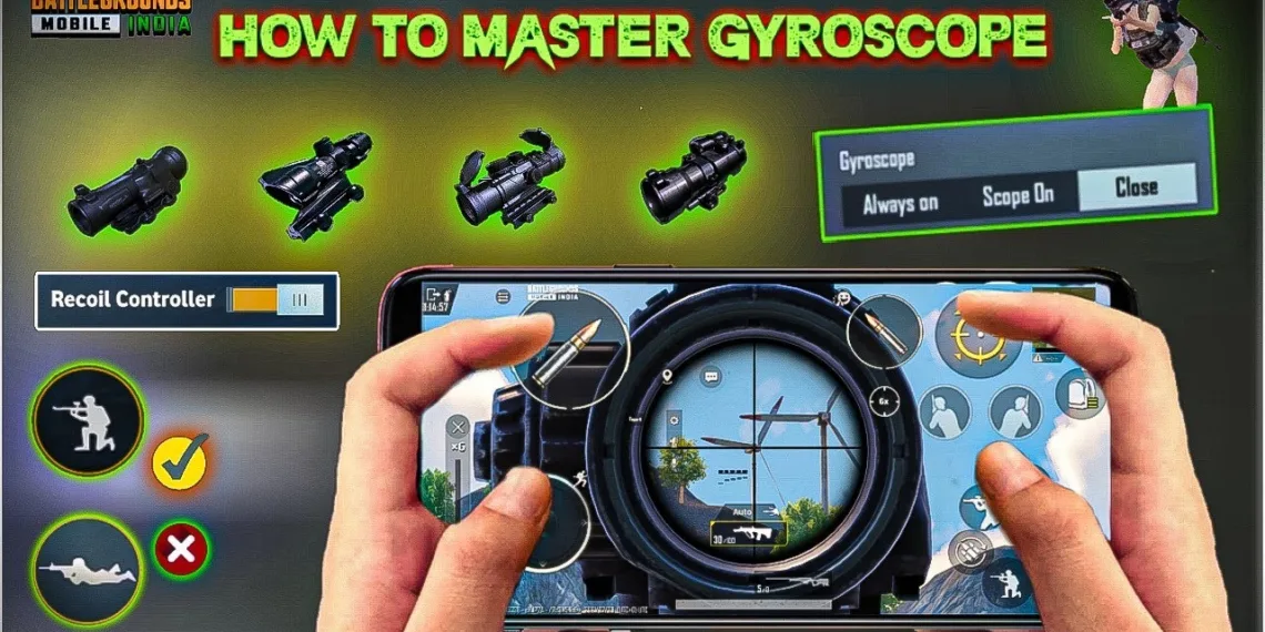 Best Sensitivity Code for Gyroscope Users in BGMI