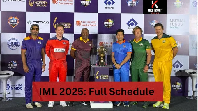 IML 2025: Full Schedule, Start Date, Venues & Match Details