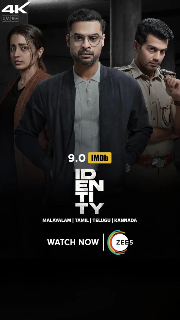 Identity OTT Release Date Identity OTT Release Date: When and Where to Watch Tovino Thomas, Trisha Krishnan’s Riveting Mystery Thriller