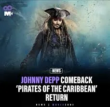 Jhonny Deep returns Johnny Depp's Epic Comeback as Captain Jack Sparrow in the new Pirates of the Caribbean movie