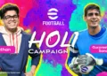 eFootball™ Meets Holi: KONAMI's Epic Celebration of Football, Gaming, and Color!