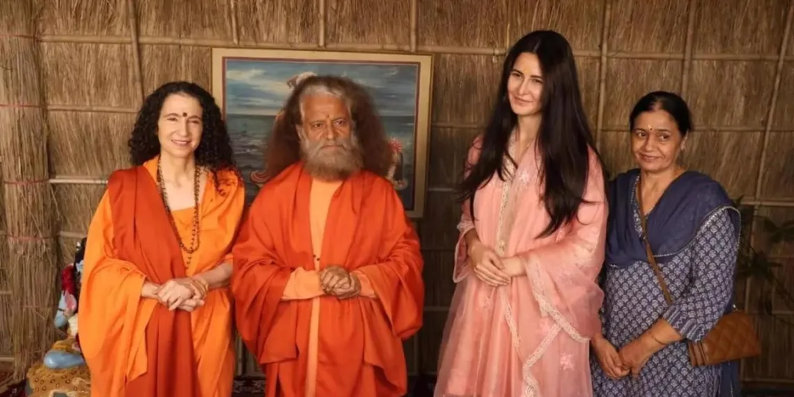 Katrina Kaif's Spiritual Makeover: Mahakumbh 2025 Fashion Stunner!