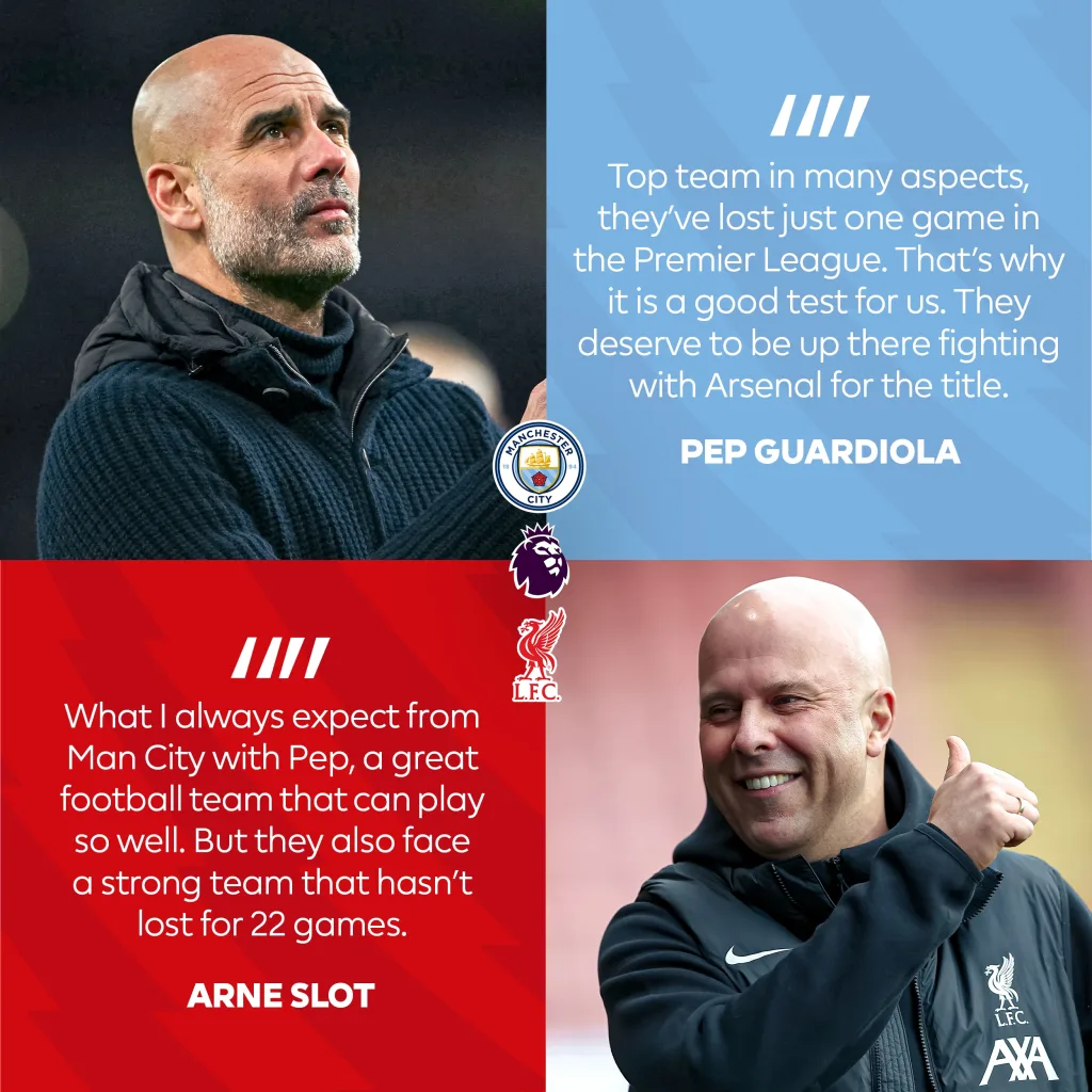 Man City vs Liverpool 1 Premier League 2024/25 – Manchester City vs Liverpool: Preview, Prediction And Where To Watch The Match LIVE