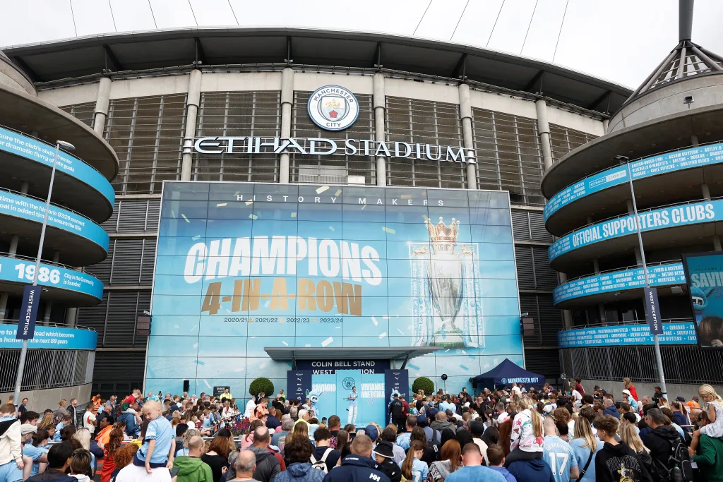 Manchester City Triumphs in Landmark Legal Battle Against Premier League Man City Triumphs in Landmark Legal Battle Against Premier League Over Sponsorship Rules