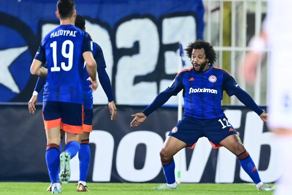 Marcelo at Olympiacos Real Madrid Legend, Marcelo Announces Retirement: The Iconic Left Back Bids Farewell at 36