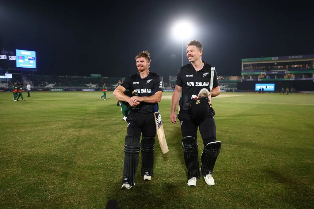 Michael Bracewell and Glenn Phillips Champions Trophy 2025: Ravindra, Latham, and Bracewell Secure New Zealand's Place In The Semi-finals