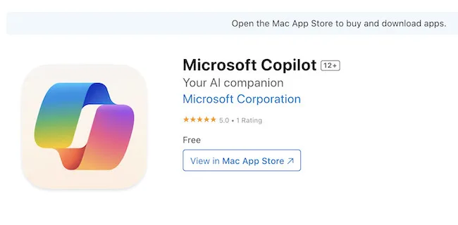 Microsoft Copilot App for Mac t Microsoft Copilot App for Mac: AI-Powered Assistance Arrives