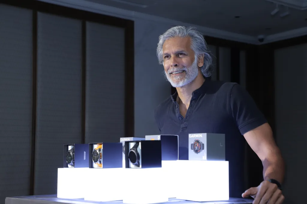 Milind Soman2 Garmin appoints the Fitness Icon Milind Soman as its Brand Ambassador in India