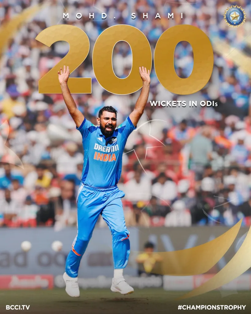 Mohammed Shami 1 Champions Trophy 2025: Gill's Century Guides India To Victory In Challenging Chase After Shami's Five-wicket Haul