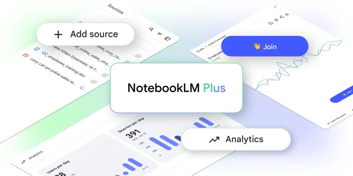 Google One AI Premium Now Includes NotebookLM Plus in 2025