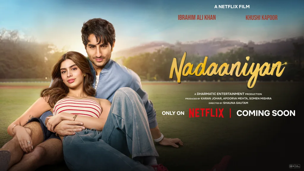 Nadaaniyan Ibrahim Ali Khan Steps Into Bollywood with Khushi Kapoor in Netflix’s ‘Nadaaniyan’