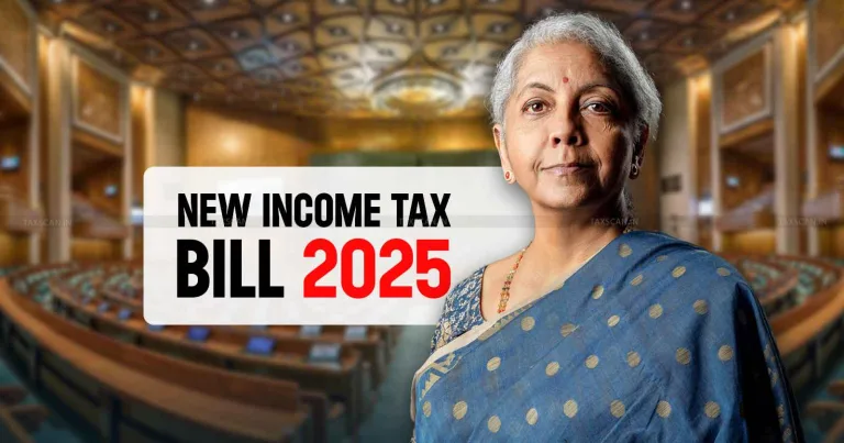Nirmala Sitharaman Income Tax Bill 2025