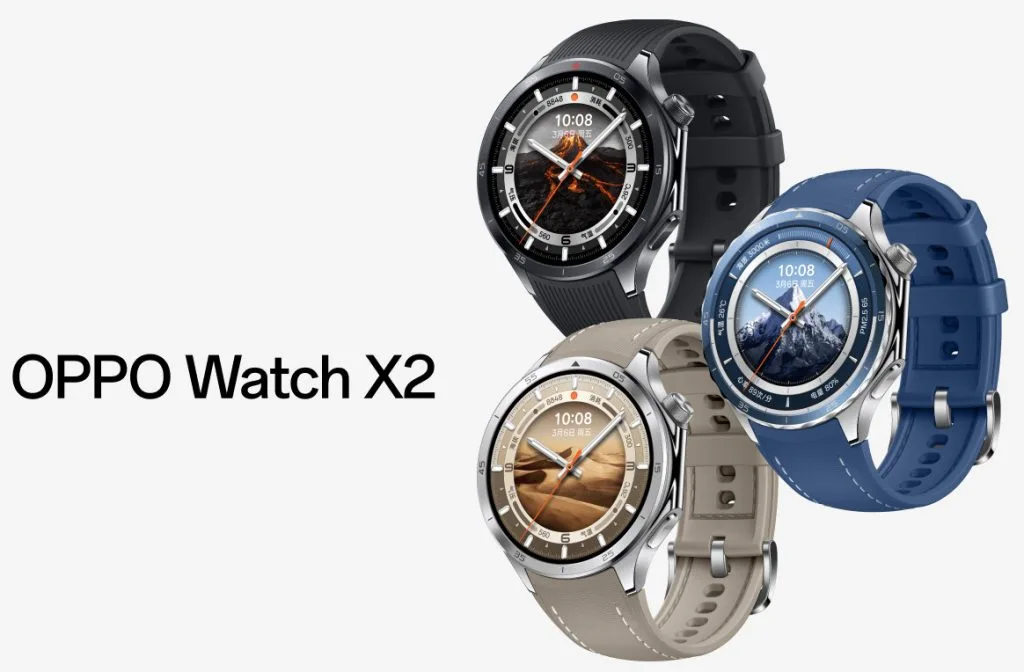 OPPO Watch X2 OPPO Watch X2: Premium Smartwatch with AMOLED & Health Tracking