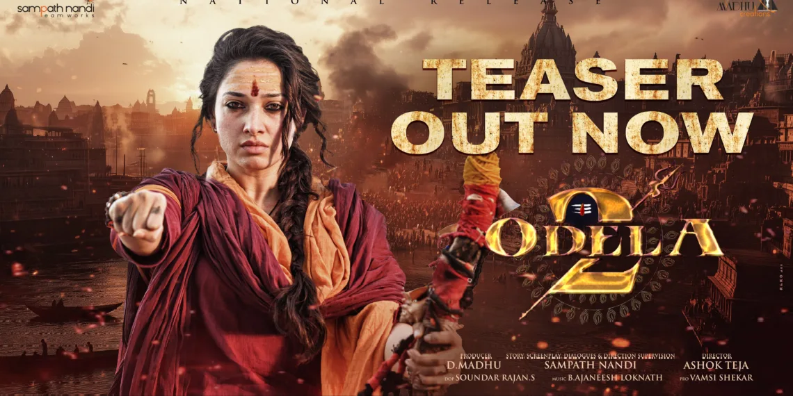 Odela 2 Teaser: Tamannaah Bhatia Embodies a Sadhvi Battling Dark Forces in Supernatural Thriller Unveiled at Mahakumbh