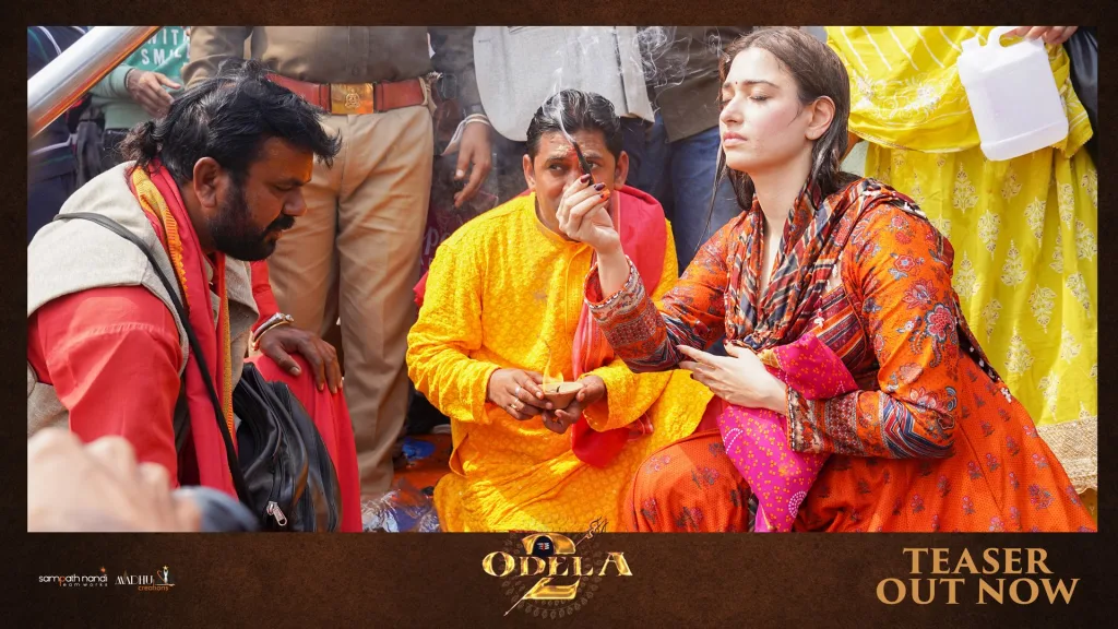 Odela 2 Teaser Launch Odela 2 Teaser: Tamannaah Bhatia Embodies a Sadhvi Battling Dark Forces in Supernatural Thriller Unveiled at Mahakumbh