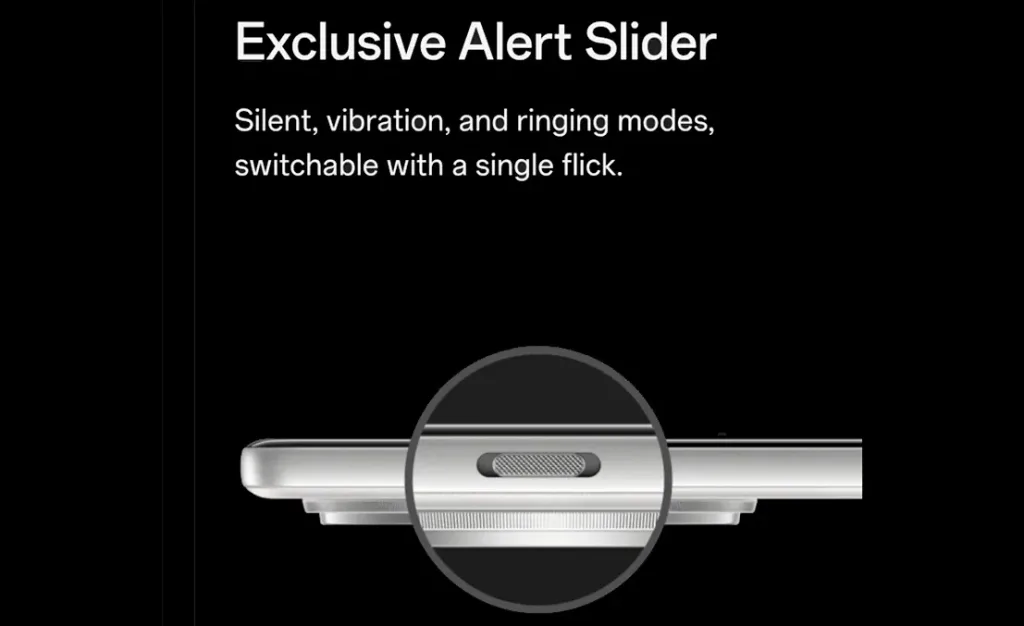 OnePlus Slider1 1 OnePlus Tipped to Replace Alert Slider with Apple-Style Button in 2026