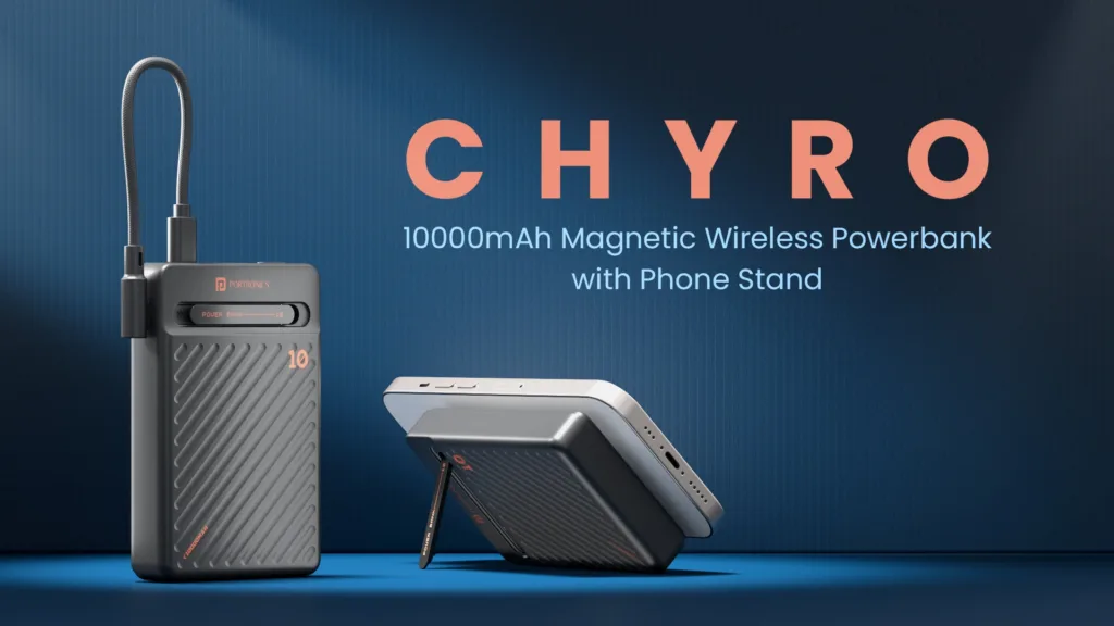 Portronics Chyro: The Ultimate Magnetic Wireless Powerbank for 2025