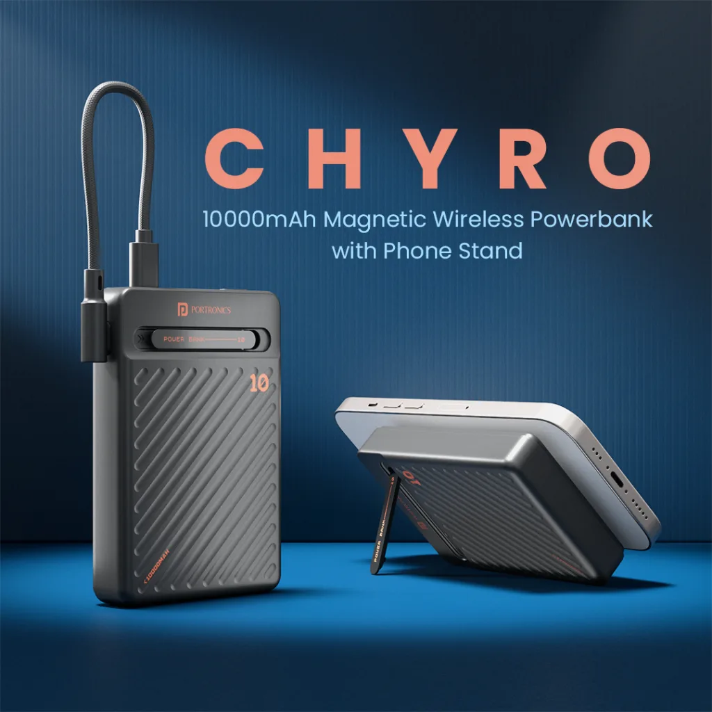 Portronics Chyro: The Ultimate Magnetic Wireless Powerbank for 2025