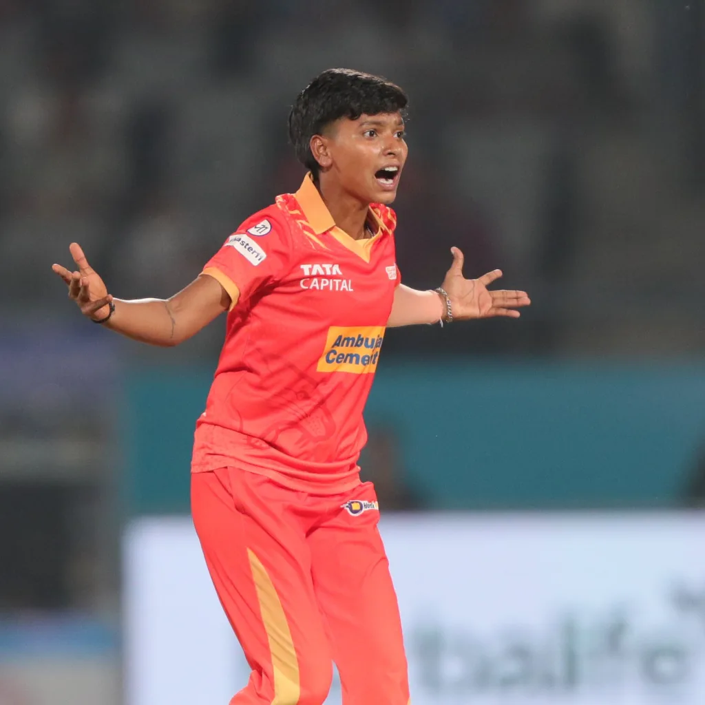 Priya Mishra WPL 2025: Priya Mishra's Heroics Propel Gujarat Giants to a Dominant Victory Over UP Warriorz