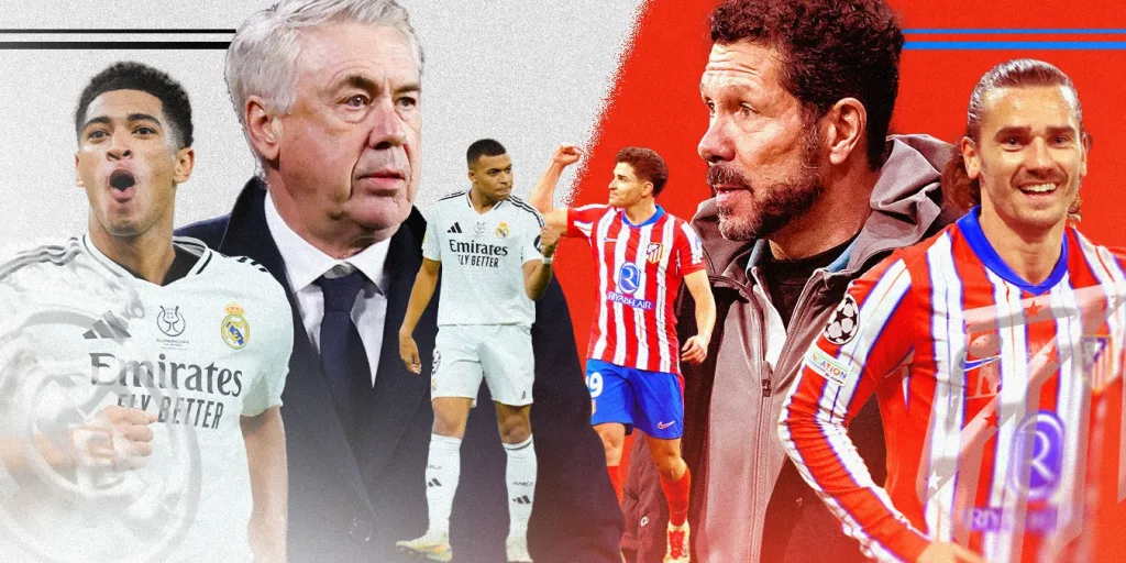 Real Madrid vs Atletico Madrid 1 Real Madrid vs Atlético Madrid: How Will The Teams Set Up and What Tactics Will They Use to Get the Better of Each Other