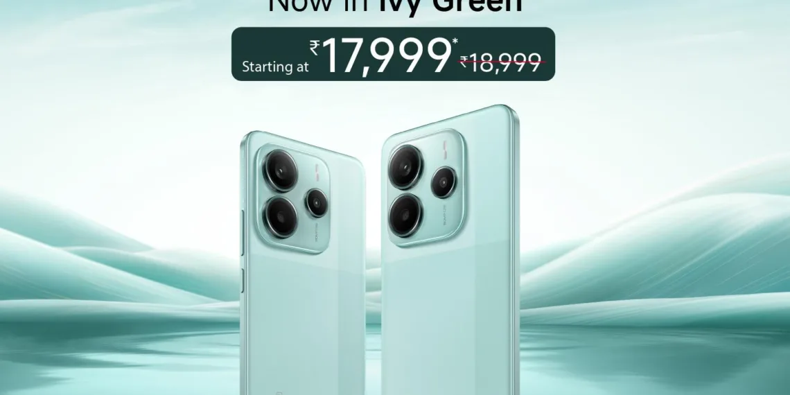 Xiaomi India Launches Redmi Note 14 5G in Stylish Ivy Green