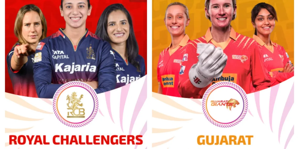 WPL 2025: Royal Challengers Bengaluru Women vs Gujarat Giants Women - Preview, Prediction and Where To Watch The Match LIVE
