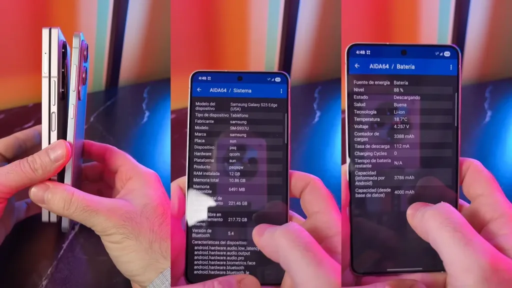 S25 Edge 2 1 Samsung Galaxy S25 Edge Leaks in Hands-On Video with Key Specs