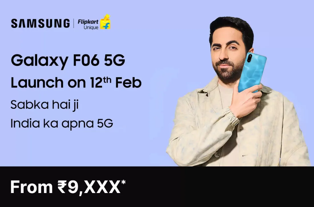 Samsung Galaxy F06 5G Launching in India on February 12