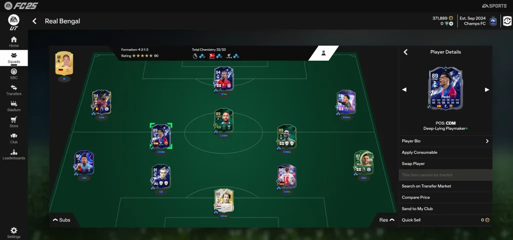 Screenshot 2025 02 05 223641 EA FC25: How to do the 89-rated TOTY HM Pedri SBC and is it worth doing?