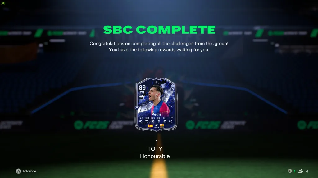 Screenshot 23 EA FC25: How to do the 89-rated TOTY HM Pedri SBC and is it worth doing?