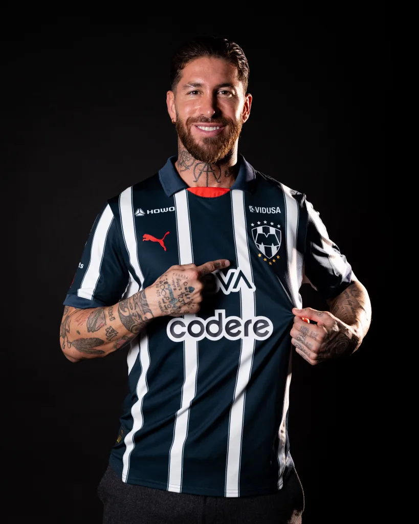 Sergio Ramos Honors Real Madrid Sergio Ramos Honors Real Madrid Legacy with No. 93 Shirt at Monterrey