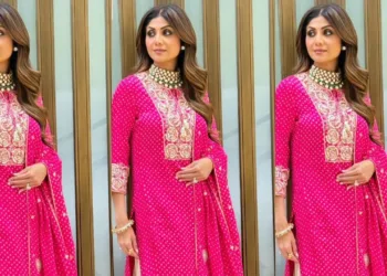 Shilpa Shetty's Pink Kurta Slays: Ethnic Glam Decoded!